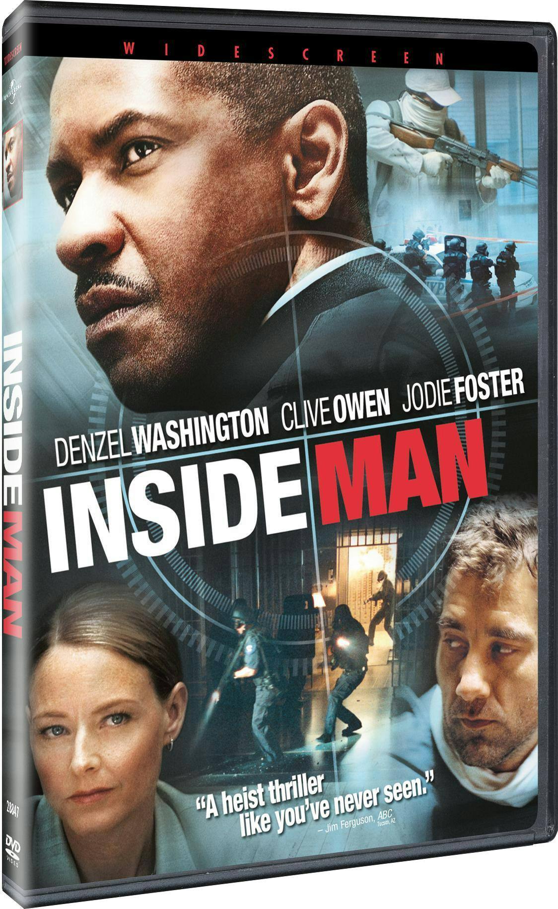 Angle. Inside Man (DVD Widescreen) [DVD].