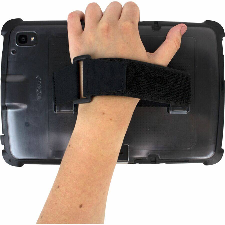 Alt View 1. Infocase - InfoCase Rugged Carrying Case for 8" Zebra ET40, ET45 Tablet - Drop Resistant - Polycarbonate Body - Hand Strap - Black.