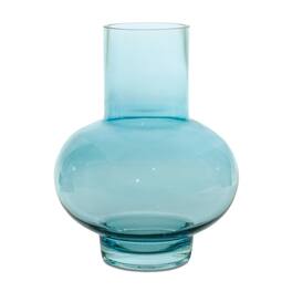 BreeBe - Glass Vase (Set of 4) - Blue