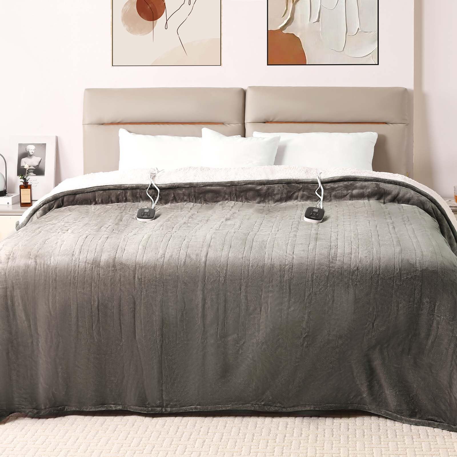 Taupe Queen 84"x 90"