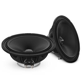 DS18 Audio - 8" Full-Range Speaker With Water Resistant Glass Fiber Cone and Neodymium Magnet | 250W RMS 4-Ohm - Black
