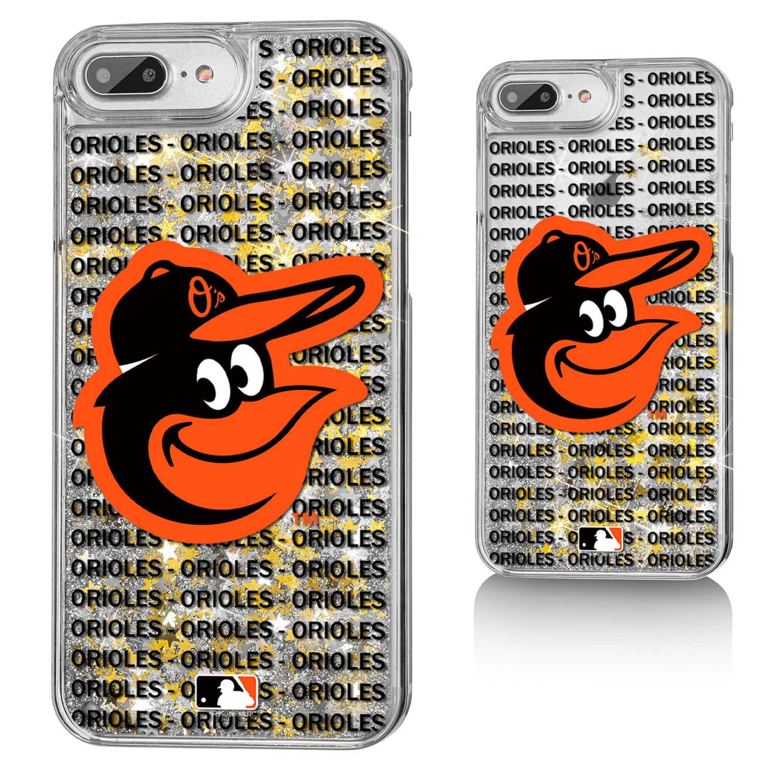 Keyscaper - Baltimore Orioles iPhone Text Backdrop Design Case - 14 Pro Max - Multicolor