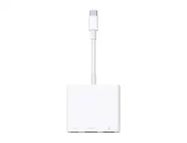 Apple - USB-C To Digital AV Multiport Adapter |- White - White