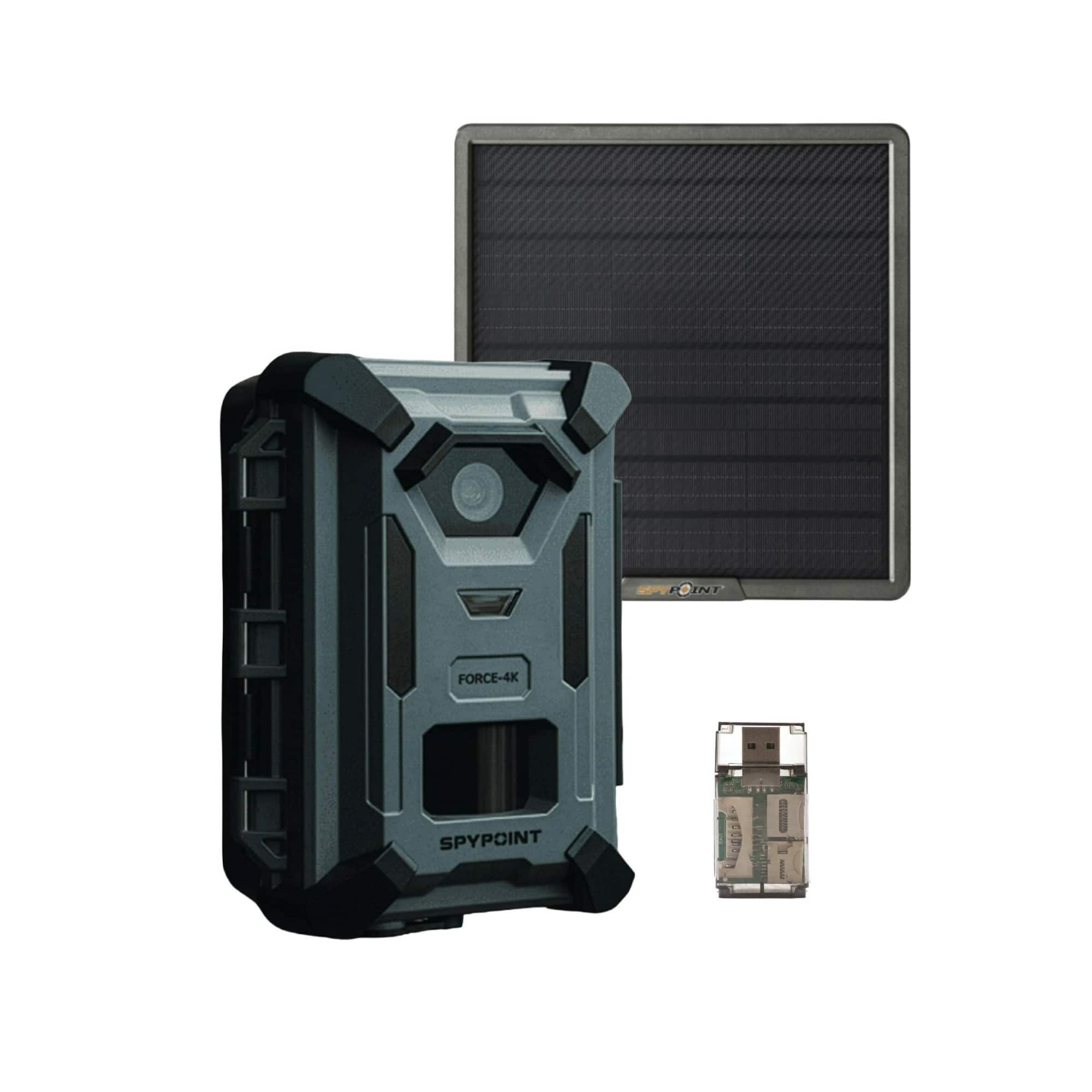 Spypoint - FORCE-4K 40MP Trail Camera with Accessories Bundle