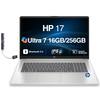 HP 17 J 1 I I I : Ultra 7 16GB/256GB Bluetooth 5.4 IPS A BACKLIT SuperCLEAR KEYBOARD