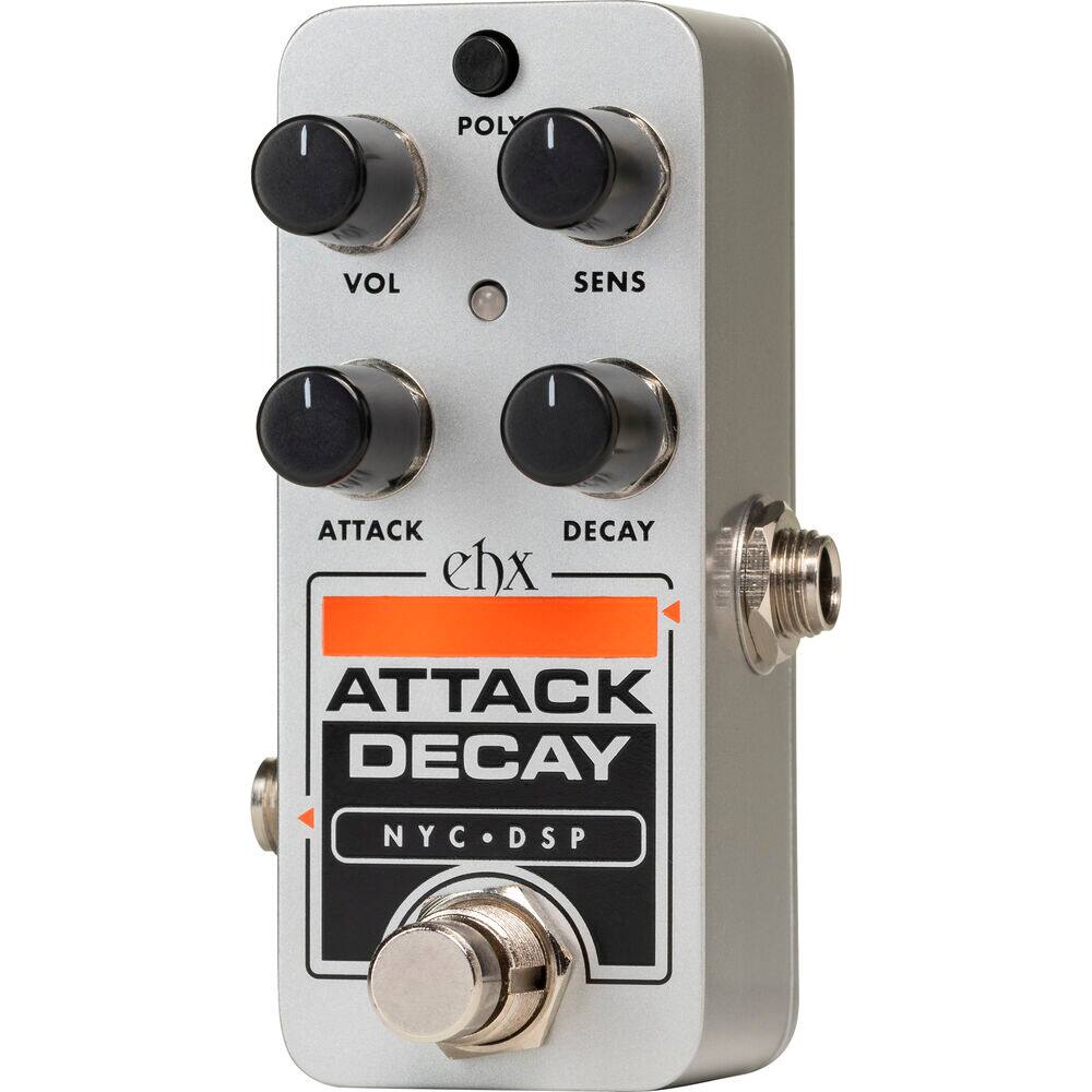 POLY  
VOL  
SENS  
ATTACK  
DECAY  

ehx  
ATTACK DECAY  
NYC DSP