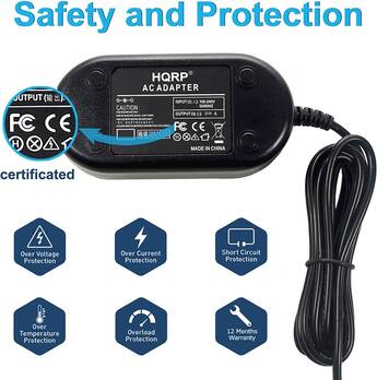 Alimentatore Falso Batteria HangTon LP-E8 Per Canon EOS Rebel E Kiss – Adattatore DR-E8 Per Riprese Lunghe E Studio