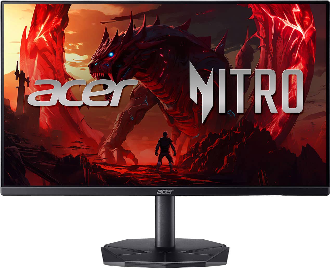 Acer - Nitro KG270 27" Full HD IPS Up to 144Hz 1ms AMD FreeSync Gaming Monitor (HDMI, VGA) - Black - Front_Zoom