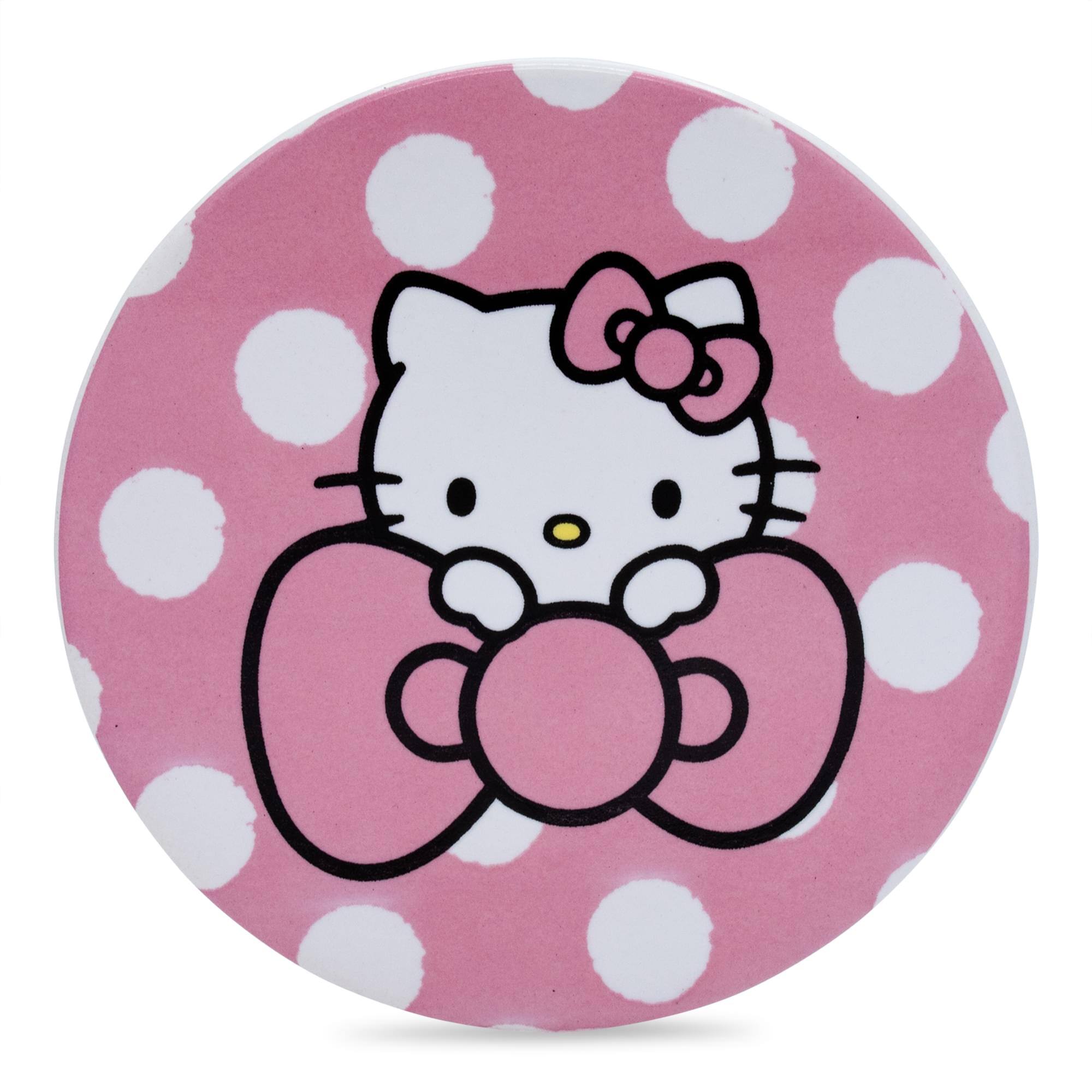 Alt View 10. Silver Buffalo - Sanrio Hello Kitty Perfect Pink 18-Ounce Ceramic Mug and Coaster Set - Pink.