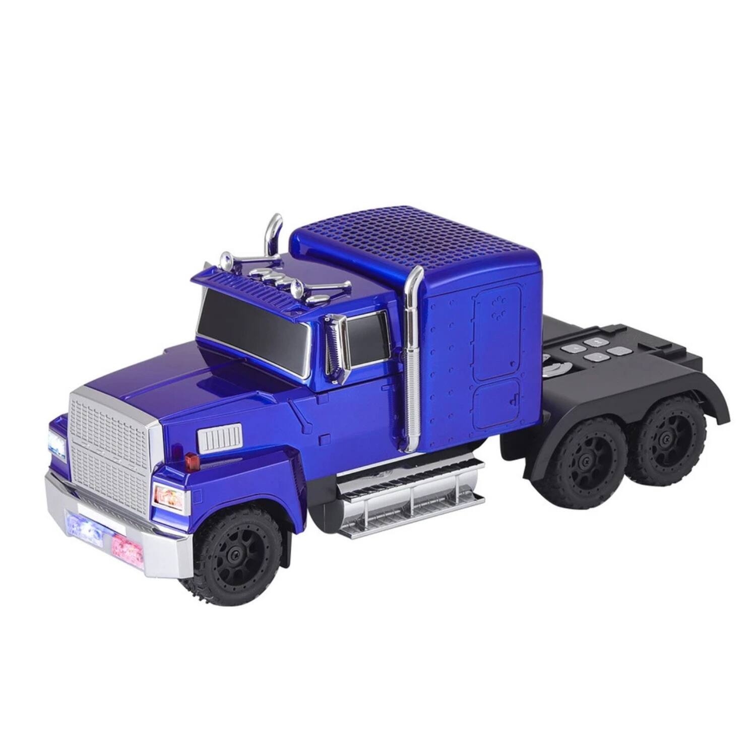 Front. Stock Preferred - Car Truck Portable Bluetooth Speaker Blue.