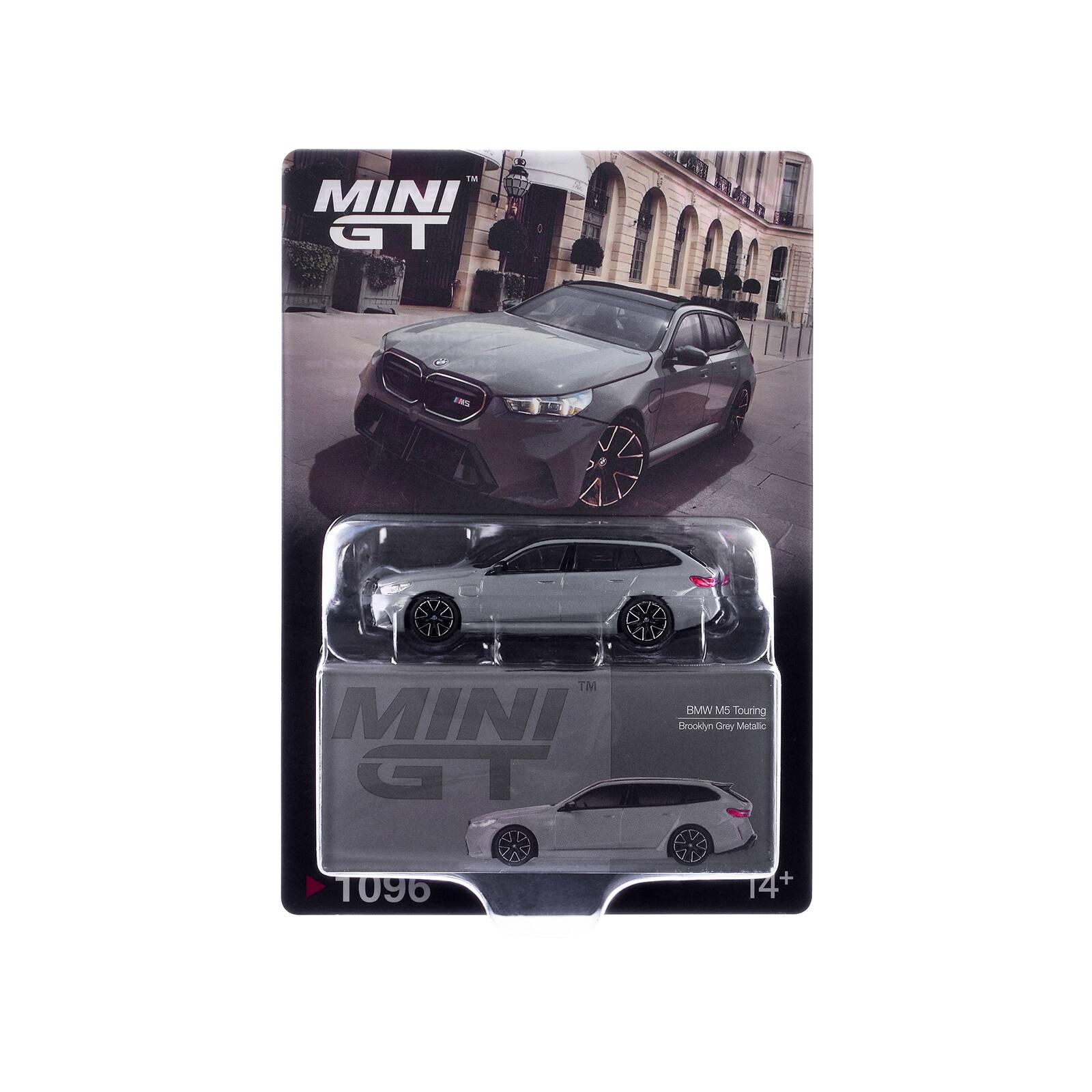 1:1M MINI GT FRS TM MINI GT MW MS Touring Brooklyn Grey Metallic 1096 14+