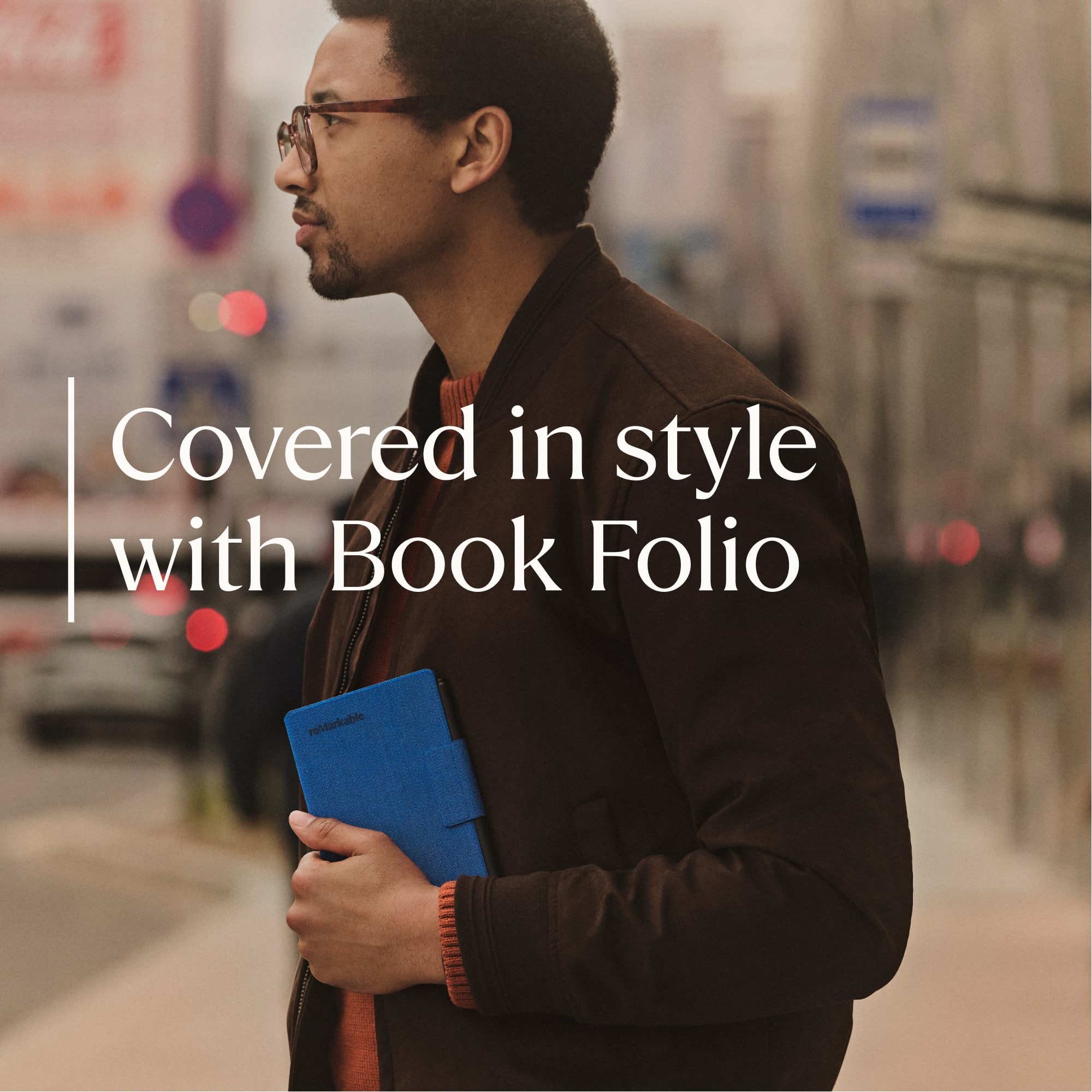 Covered in style with Book Folio