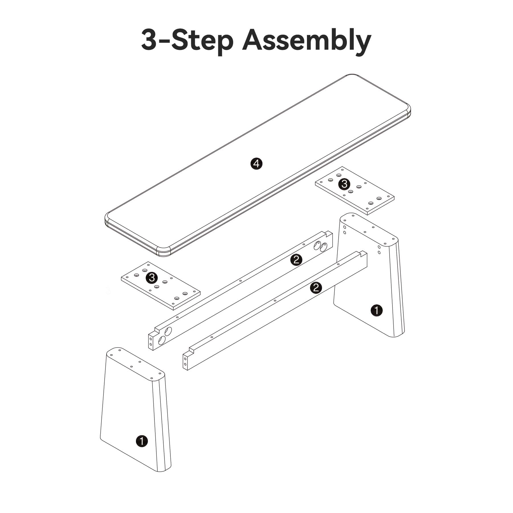 3-Step Assembly