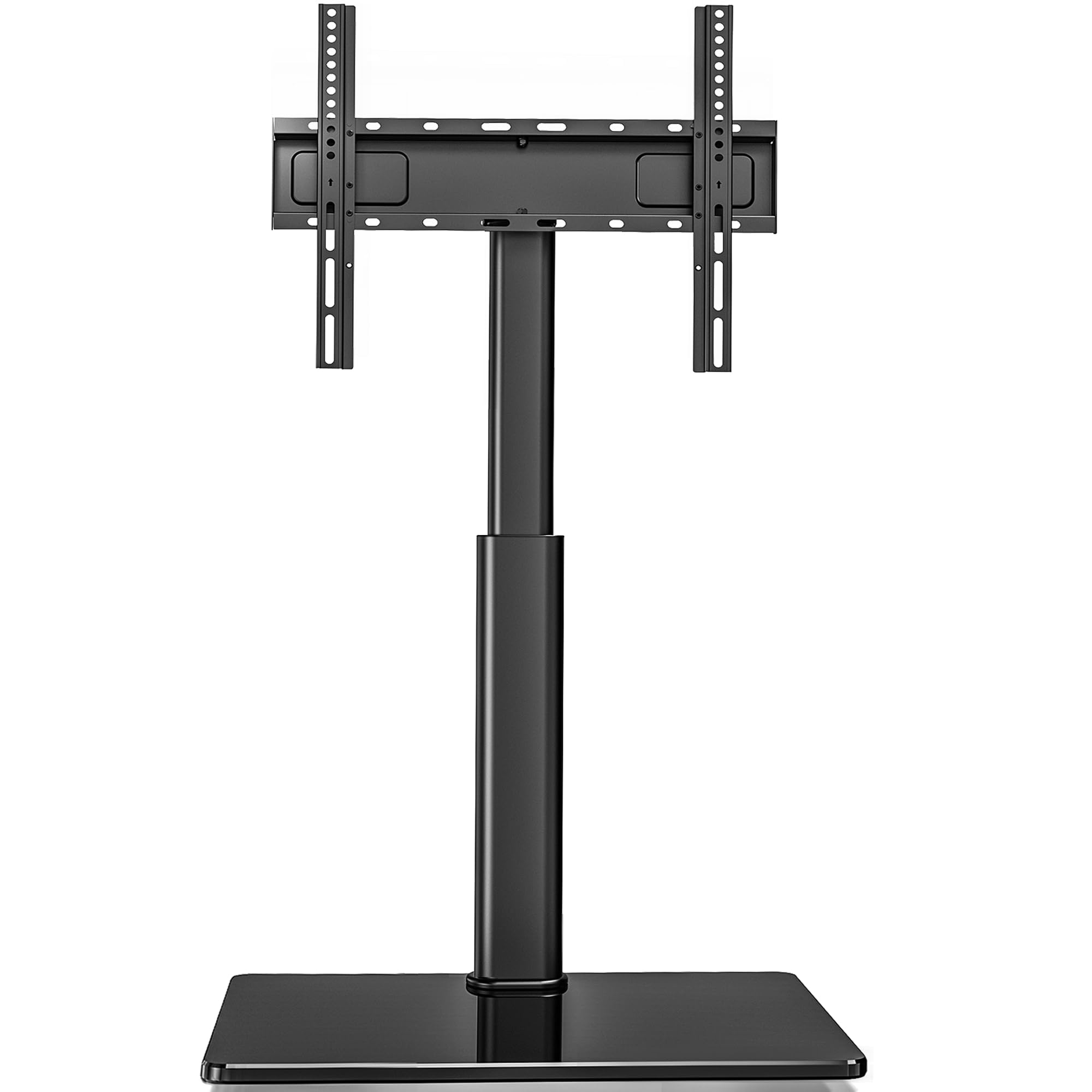 Alt View 8. Hanke - Swivel Tv Floor Stand For 32- Tvs 8 Level Height Adjustable Corner Mount Living Room bedroom Holds Up To Ma... - Black for 32"-65".