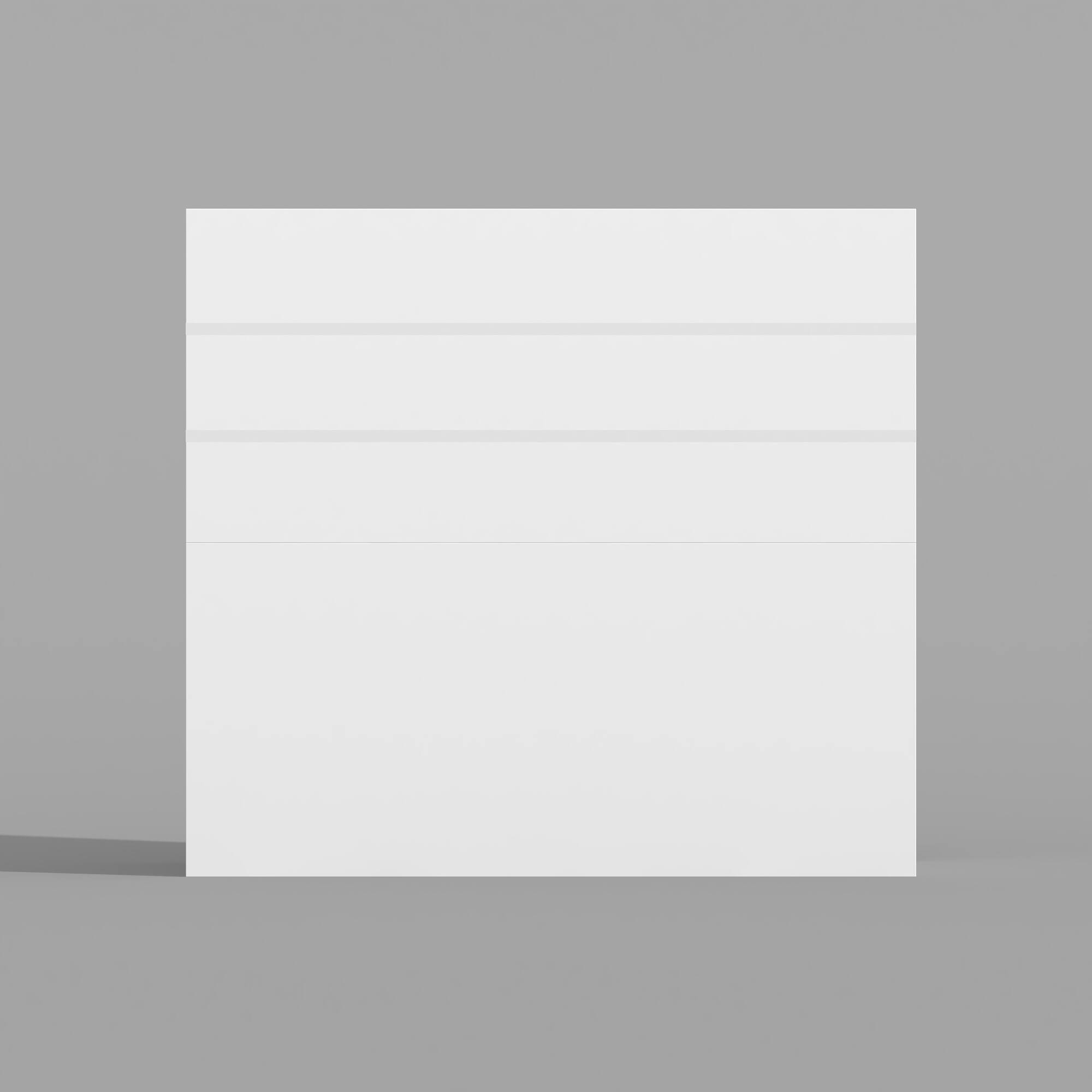 Front. Famapy - Famapy Modern Reception Desk: Streamlined Design & Organized Storage for Offices - White.