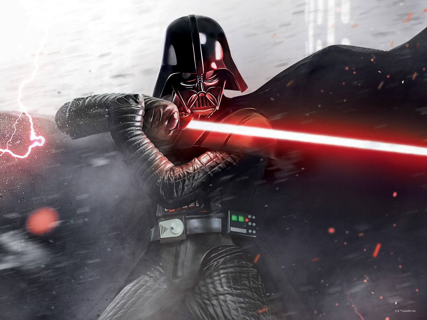 Alt View 1. PopMarket - Star Wars Darth Vader contains 500pc 24x18 in 3D Lenticular Puzzle   - COLLECTIBLES - Multicolor.