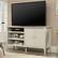 Angle. Sauder - Larkin Ledge TV Credenza for TV's up to 65" - Glacier Oak.