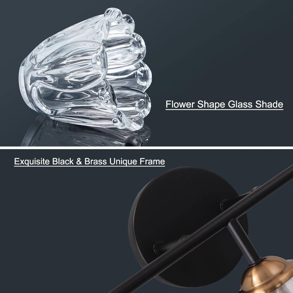 Flower Shape Glass Shade

Exquisite Black & Brass Unique Frame