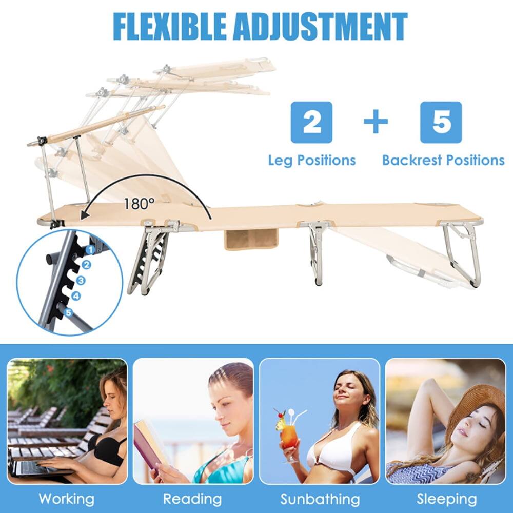 FLEXIBLE ADJUSTMENT

2 + 5

Leg Positions

Backrest Positions

180°

1
2
3
4
5

Working
Reading
Sunbathing
Sleeping