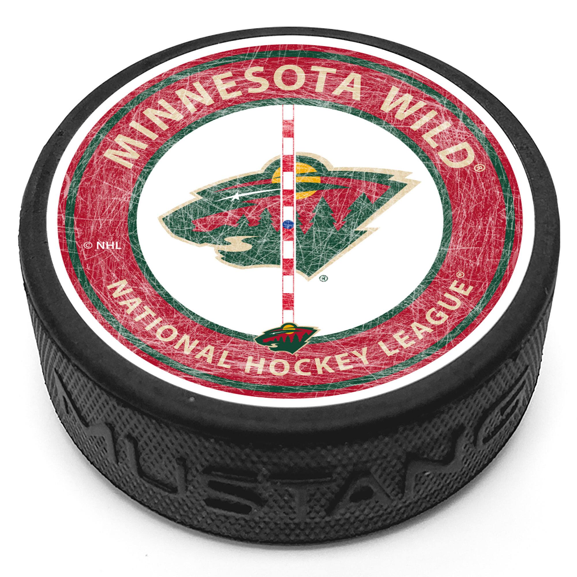 Mustang Drinkware - Minnesota Wild Center Ice Puck - Multicolor