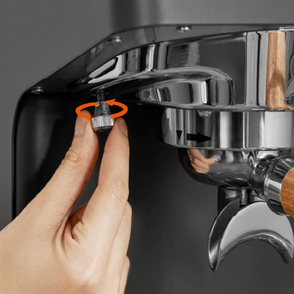 Left. Plum Chef - Semi-Automatic Espresso Machine 15 Bar 1450W Coffee Maker Ivory White - Ivory White.