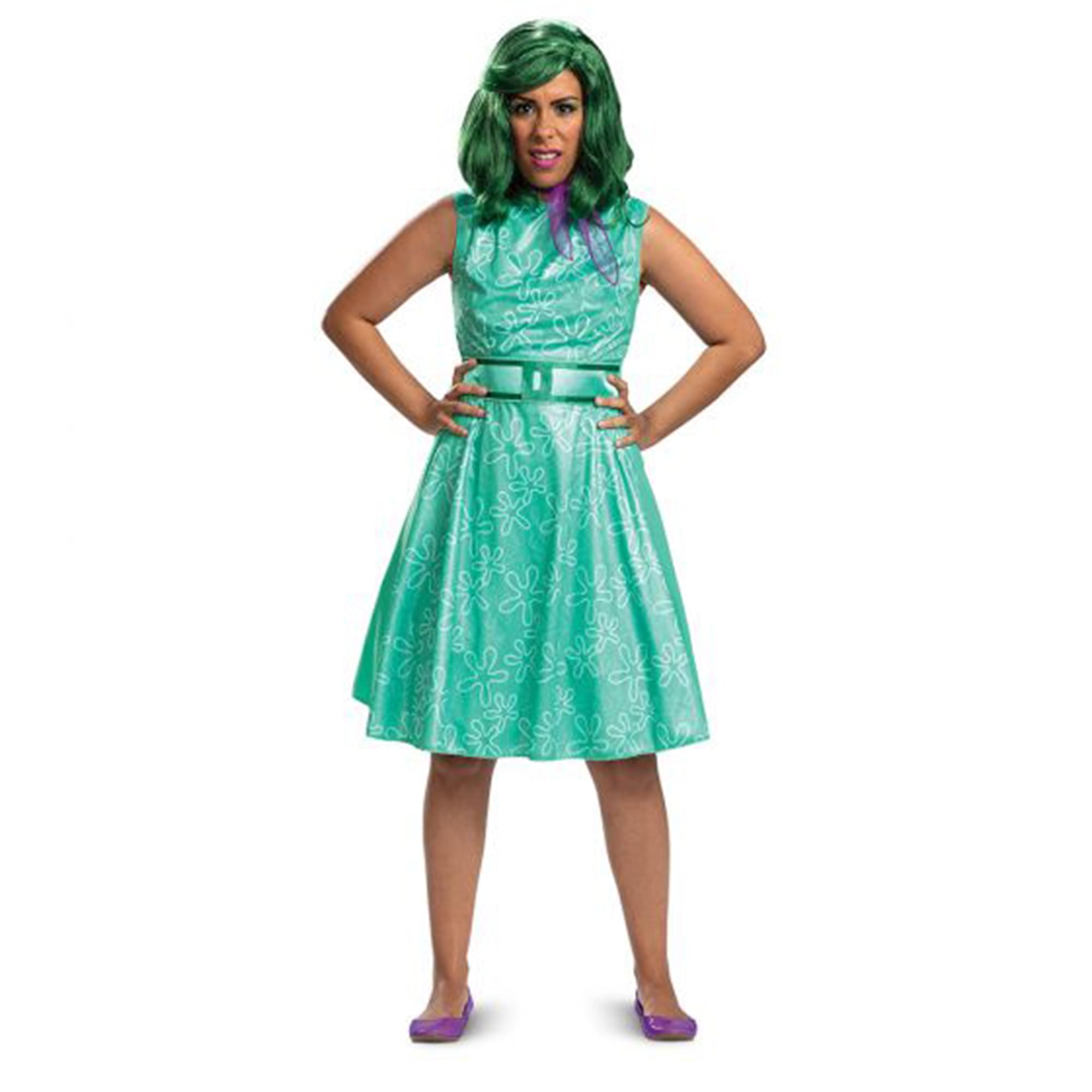 Disguise - Disney Inside Out Disgust Classic Adult Costume | M (8-10) - Blue price history on PriceWatchPro