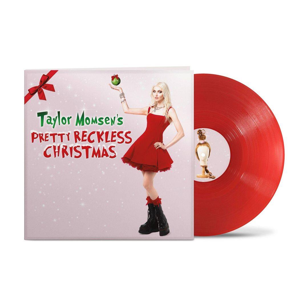 Front. Taylor Momsen's Pretty Reckless Christmas [Translucent Ruby 12" EP] [LP].