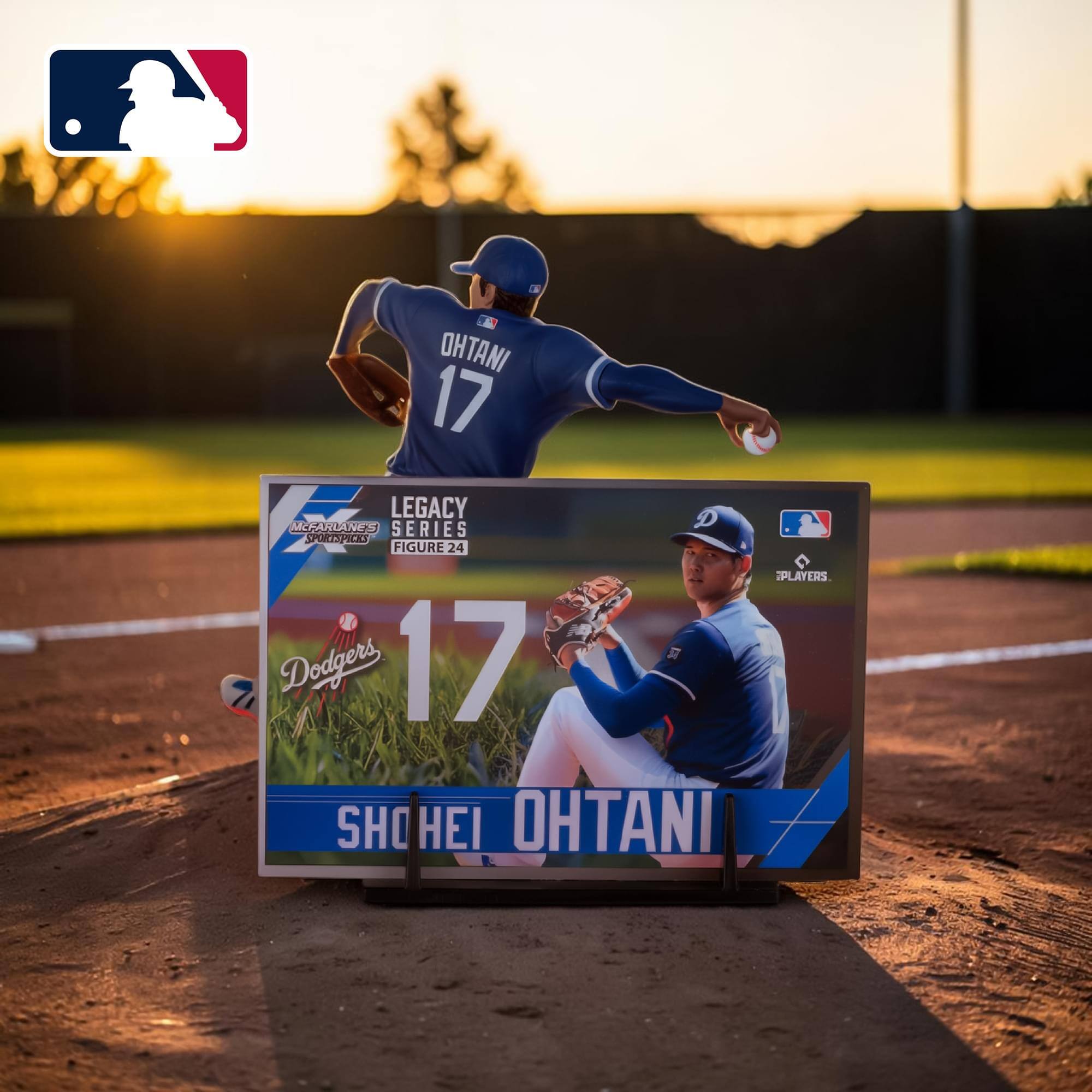 Ohtani 17 Legacy Series Figure 24 Players Dodgers 17 Shohei Ohtani