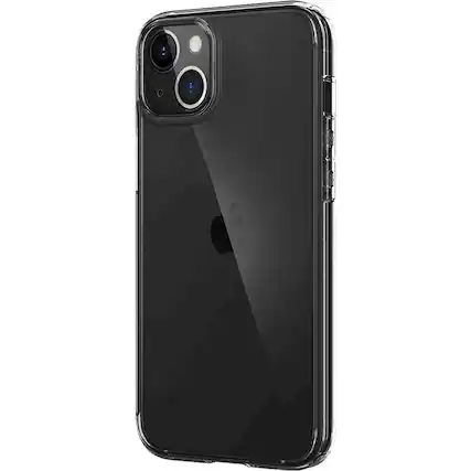 Angle. SaharaCase - Hybrid-Flex Hard Shell Case for Apple iPhone 13 mini - Clear.