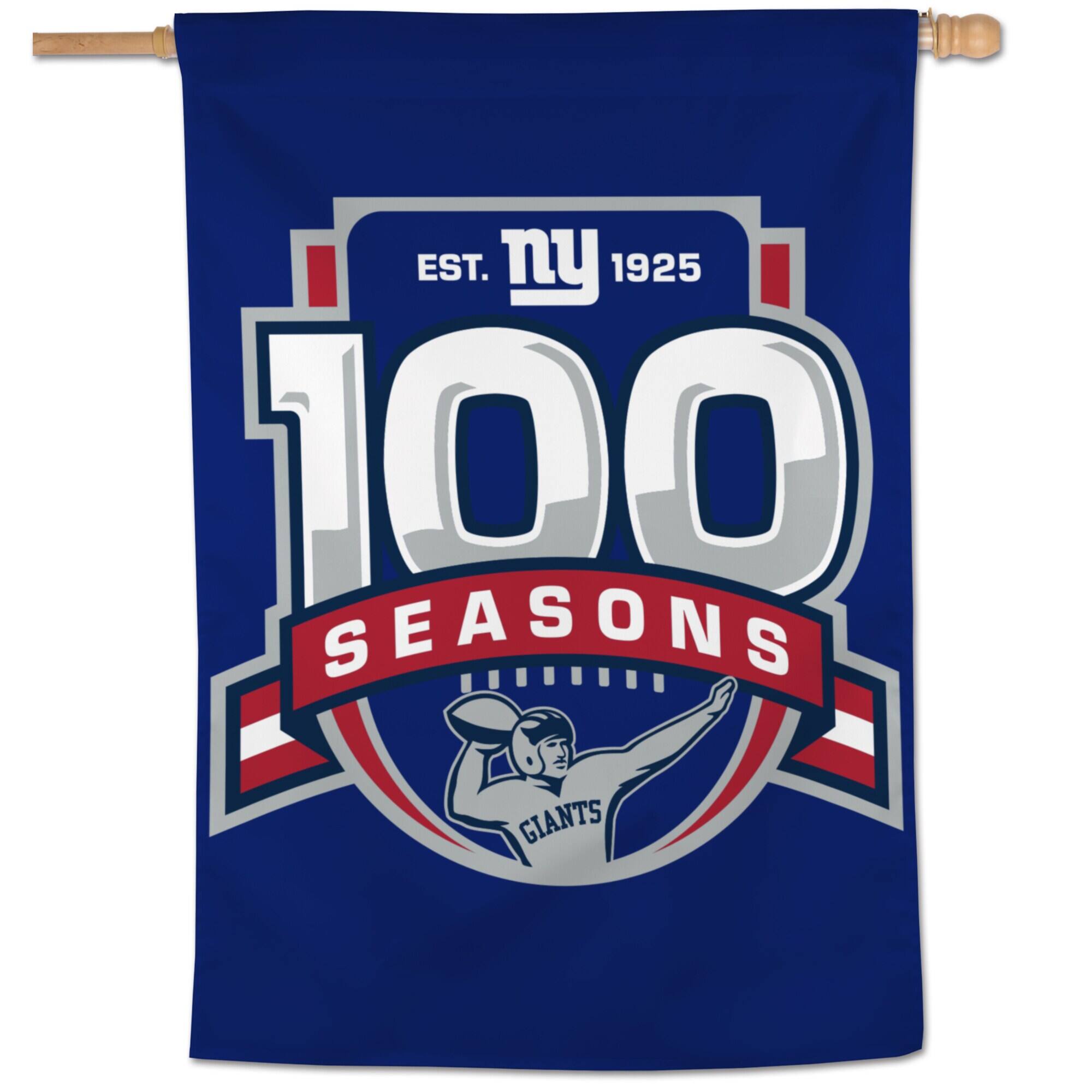 WinCraft - New York Giants 100th Season 28" x 40" One-Sided Vertical Banner - Multicolor