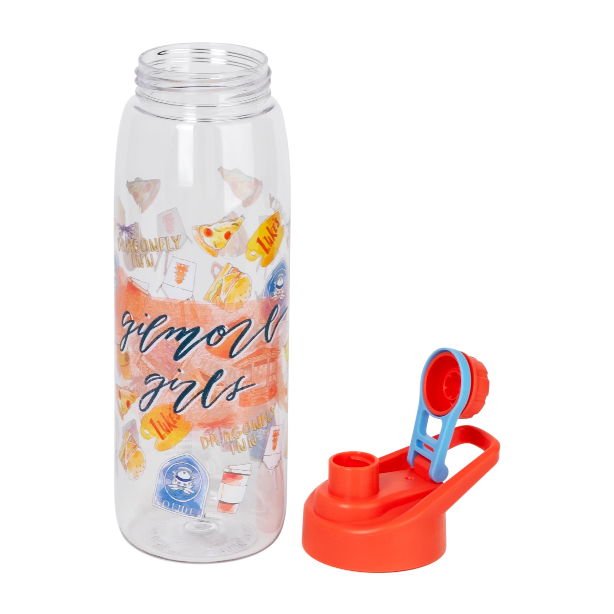 Certainly! Here is the corrected and grouped text from the image:

- "gilmor girls"
- "DRAGONFLY INN"
- "Luke's"
- "DRAGONFLY INN"