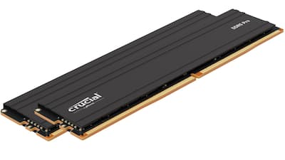 Crucial Pro 64GB (2x32GB) DDR5 5600MHz C46 UDIMM Desktop Memory Crucial Pro 64GB (2x32GB) DDR5 5600MHz C46 UDIMM Desktop Memory