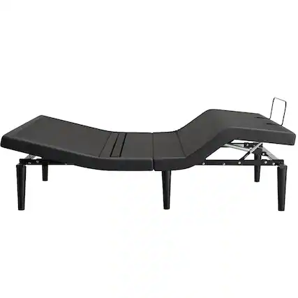 Front. Tempur-Pedic - Twin XL Ergo® 3.0 Adjustable Base - Black.