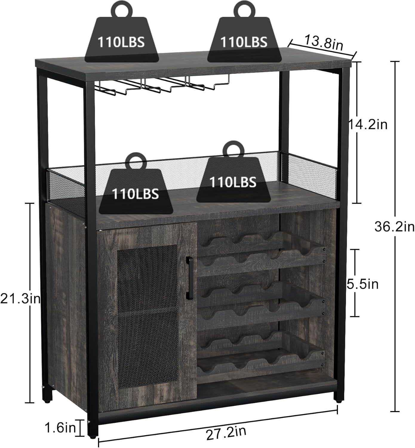 110LBS 110LBS 13.8in 14.2in 110LBS 110LBS 21.3in 36.2in 5.5in 1.6in 27.2in