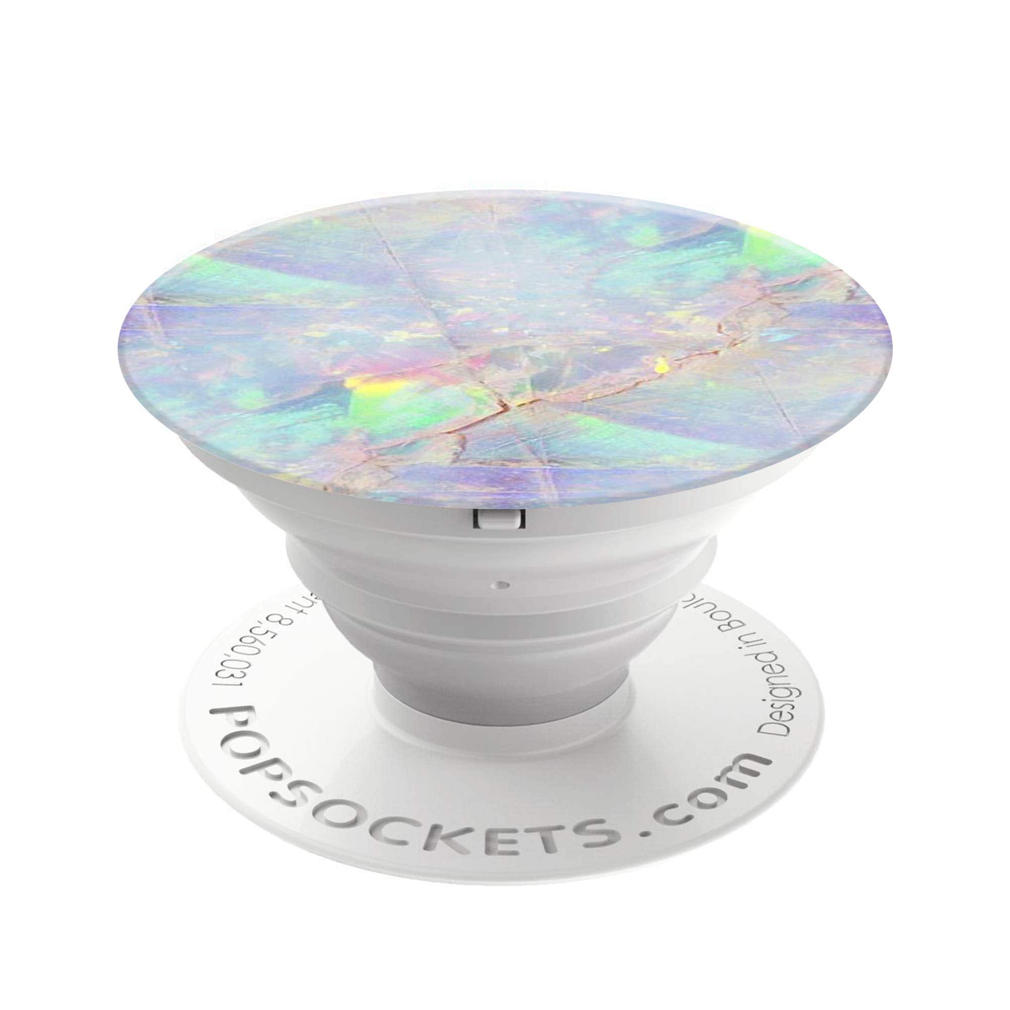 PopSockets - PopSockets: Collapsible Grip & Stand for Phones and Tablets - Opal