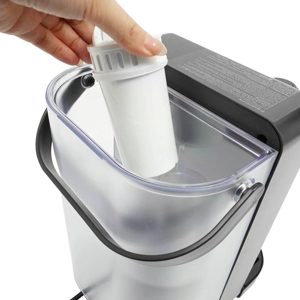 Back. Home Collection - Instant Hot Water Dispenser 3L 1700W Countertop Electric Hot Water Machine - Black.