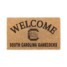 Jardine - South Carolina Gamecocks 18" x 34" Welcome Coir Doomat - Brown