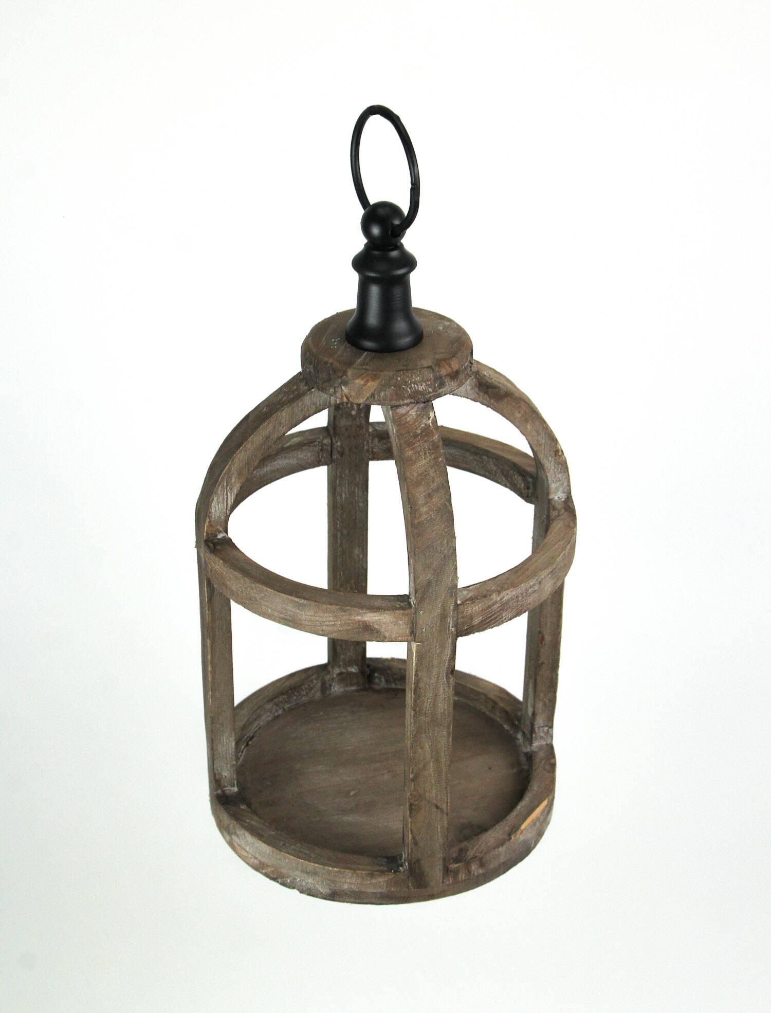 Alt View 1. Things2Die4 - Brown Wood Hanging Terrarium Succulent Planter Holder Decorative Geometric Box - Brown.