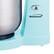 Alt View 3. Brentwood - Brentwood 5 Speed Stand Mixer with 3.5 Quart Stainless Steel Mixing Bowl in Blue - Blue.