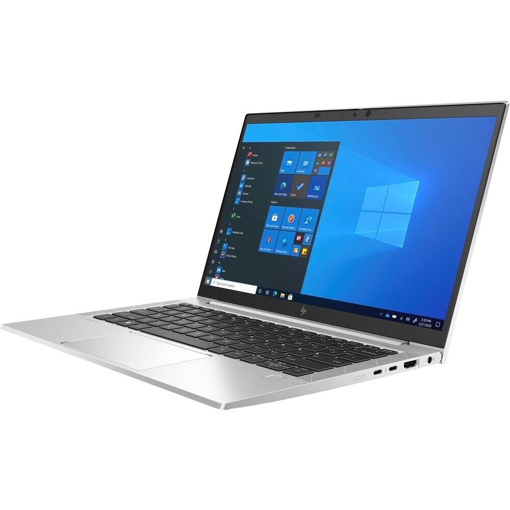 Left. HP - EliteBook 830 G8 13.3" 16GB 256GB SSD Core™ i7-1185G7 3.0GHz WIN11P,  - Silver.