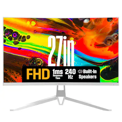 27in FHD 1ms Response Time 240Hz Built-In Speakers Westinghouse