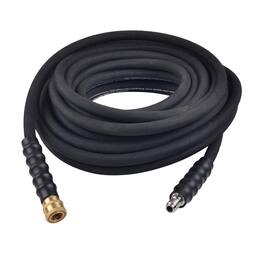 SurfaceMaxx - 3/8 in. D X 50 ft. L Steel and Polyester Braided Pressure Washer Hose 4500 psi