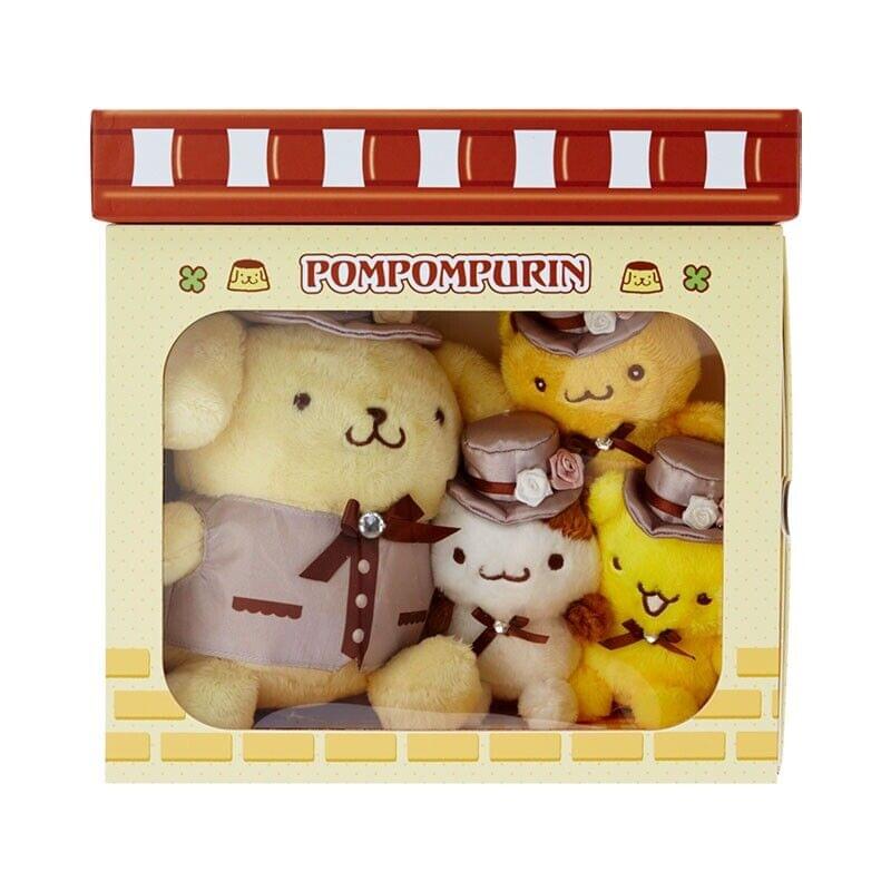 Alt View 1. Hello Kitty - Sanrio 4 Piece Dress-Up Plush Doll Set | Pompompurin - Yellow.