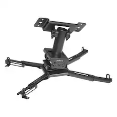 Front. Peerless-AV - Adjustable Universal Projector Mount for Flat or Angled Ceilings, 5.1" to 18.5" Mounting Pattern, Holds up to 99 Lbs - Multicolor.
