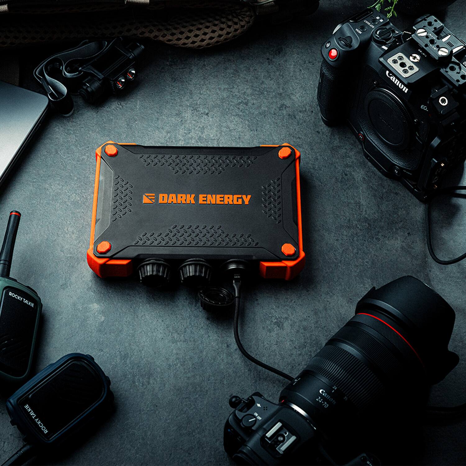 Dark Energy Poseidon XL Indestructible Portable Charger with