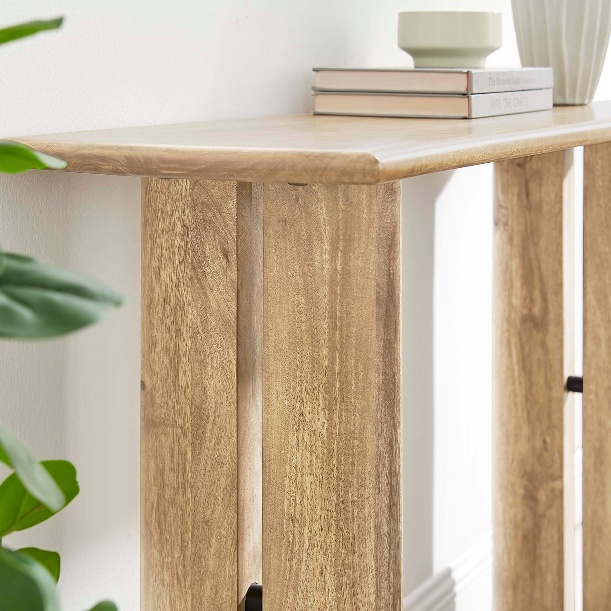 Alt View 1. Modway - Amistad Wood Console Table by Modway - Oak.