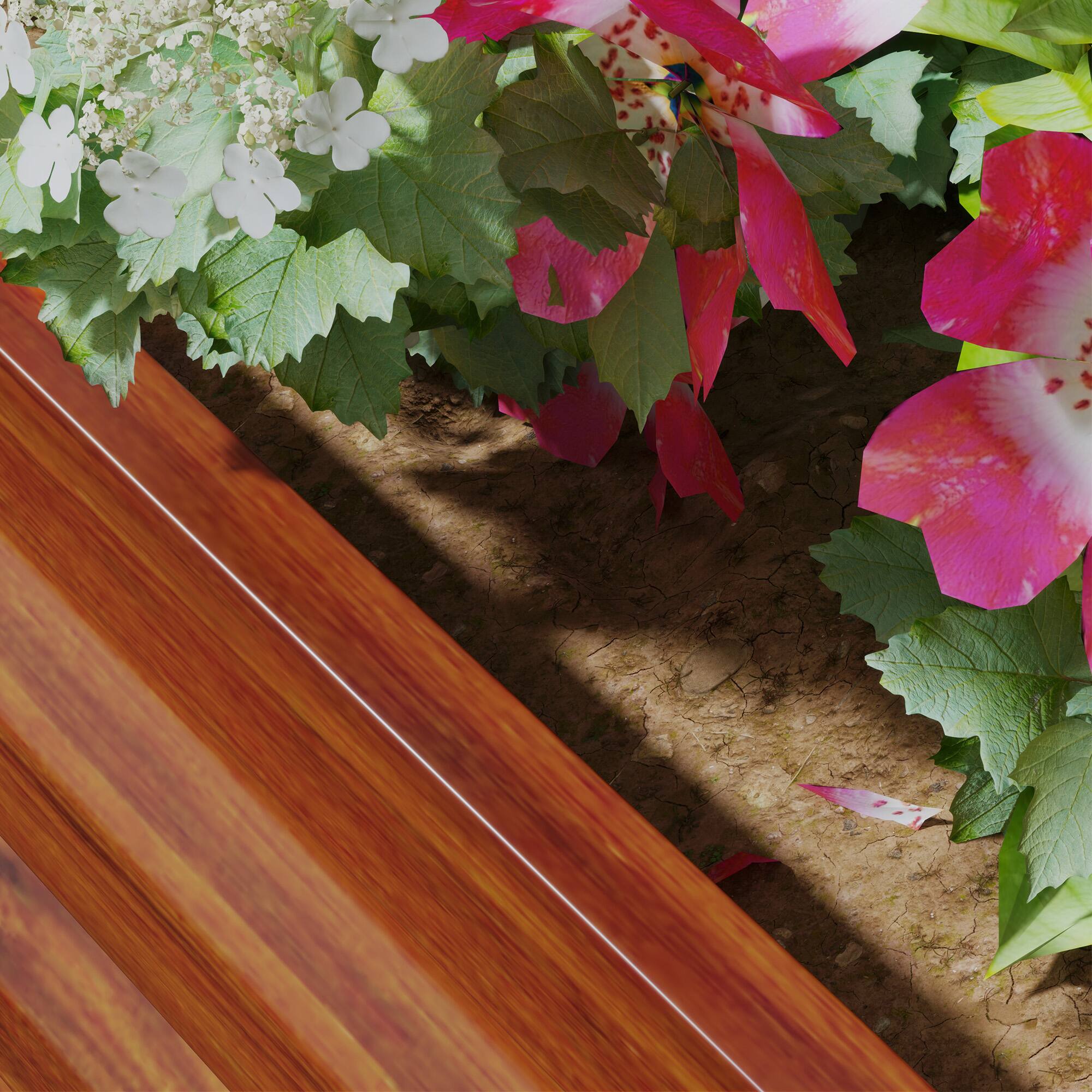 Alt View 8. Outsunny - Outsunny 2 Piece Galvanized Raised Garden Bed, 2' x 2' x 1' Metal Planter Box - Brown.