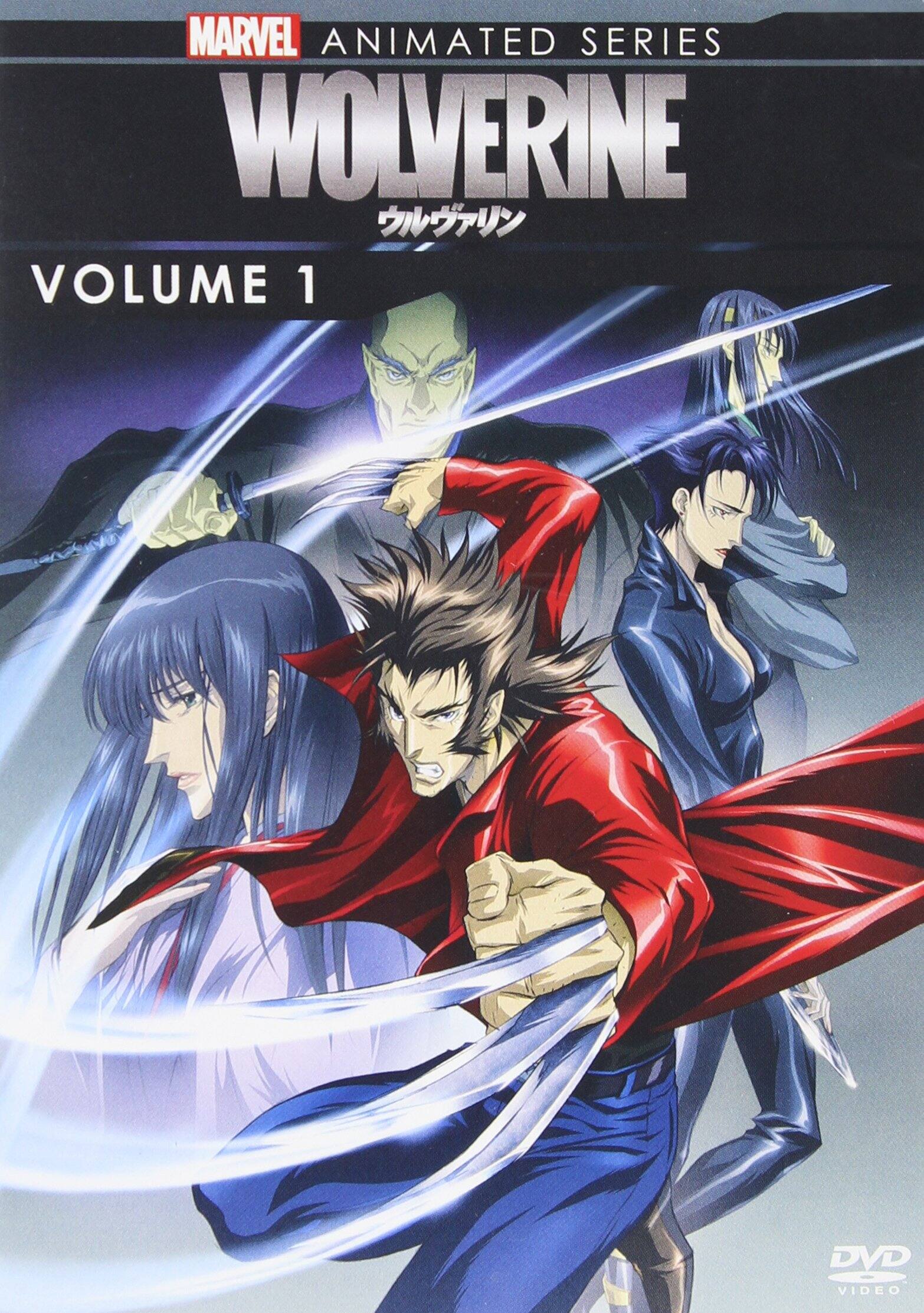 Front. Marvel Anime: Wolverine - Season 1, Vol 1 - DVD.