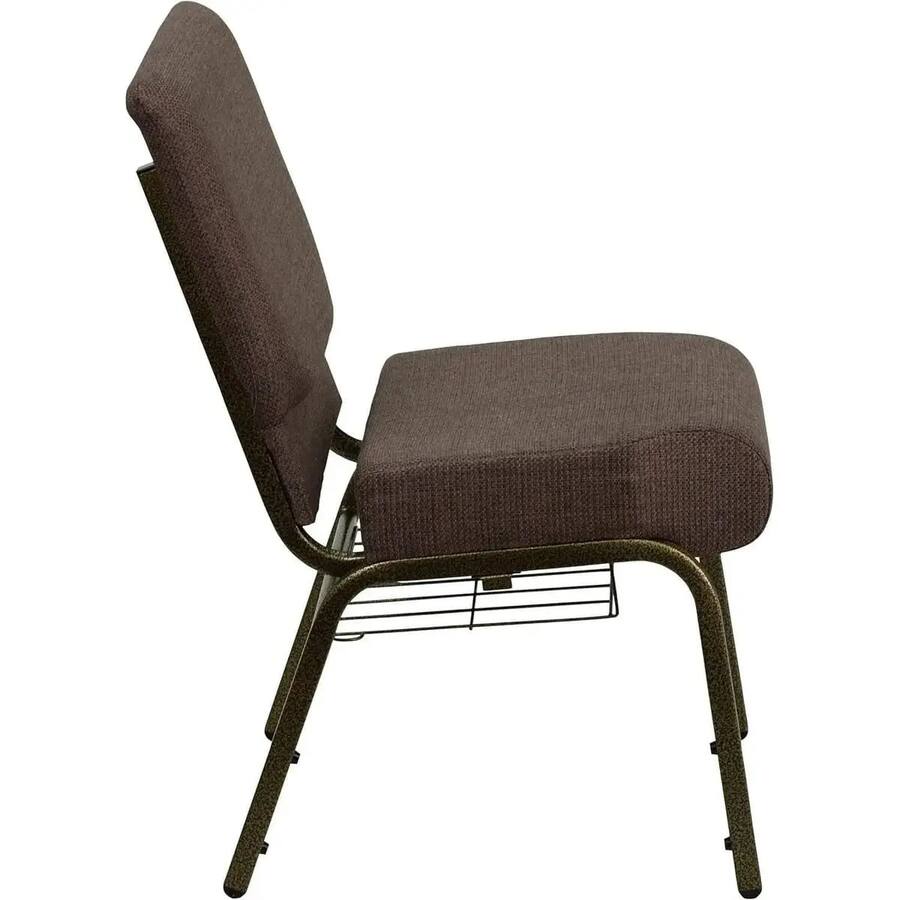 Hercules Frame Flash Furniture HERCULES Series Church Chair with Book Rack (4 Pack ...