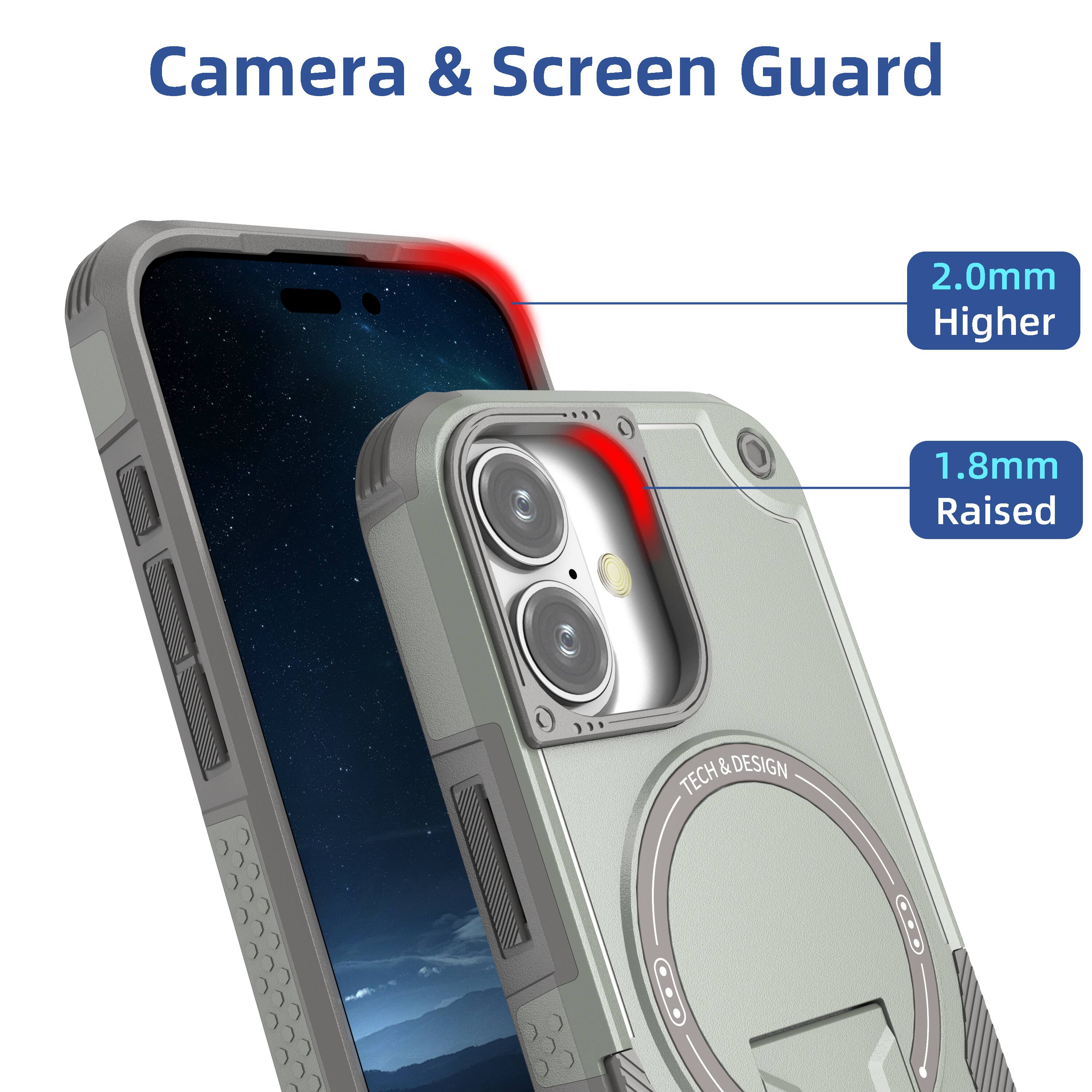 Camera & Screen Guard  
2.0mm Higher  
1.8mm Raised  
TECH & DESIGN